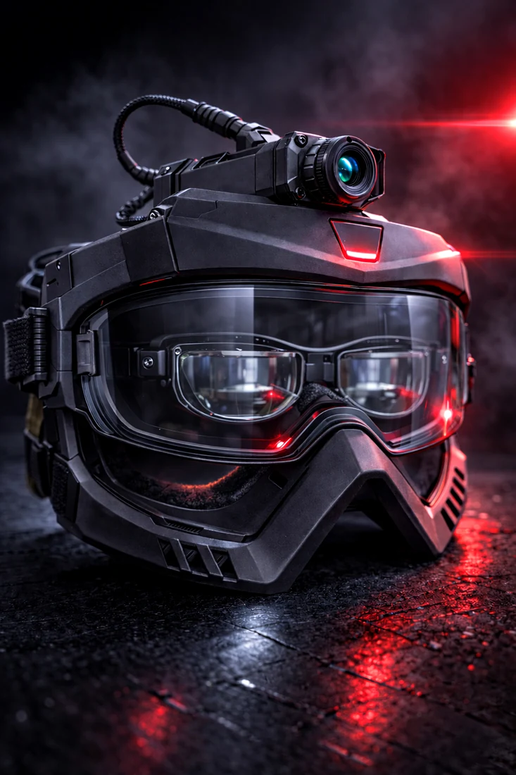2/1 integrated helmet AR system concept