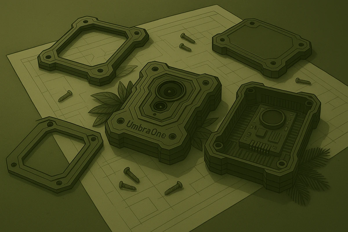 UmbraOne camera module construction concept